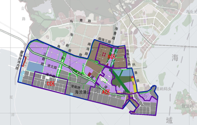 東南國際航運中心海滄港區域